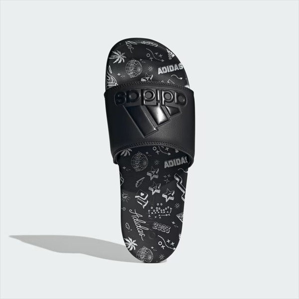  1616 - HÀNG CHÍNH HÃNG - DÉP ADIDAS CLOUDFOAM COMFORT - BIG LOGO Nhiều Họa Tiết - ĐEN - Code: IF3057 