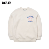  1692 - HÀNG CHÍNH HÃNG - ÁO MLB LIKE SMILE FLEECE MEGA NY YANKEES - WHITE - CODE: 3AMTF5516 - 50CRS 