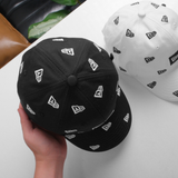  1700 - HÀNG CHÍNH HÃNG - MŨ - NÓN NEW ERA NHIỀU LOGO NE - ĐEN 