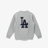  1722 - HÀNG CHÍNH HÃNG - ÁO SWEATER NEW ERA LA DODGERS BASIC LOGO HEATHER 