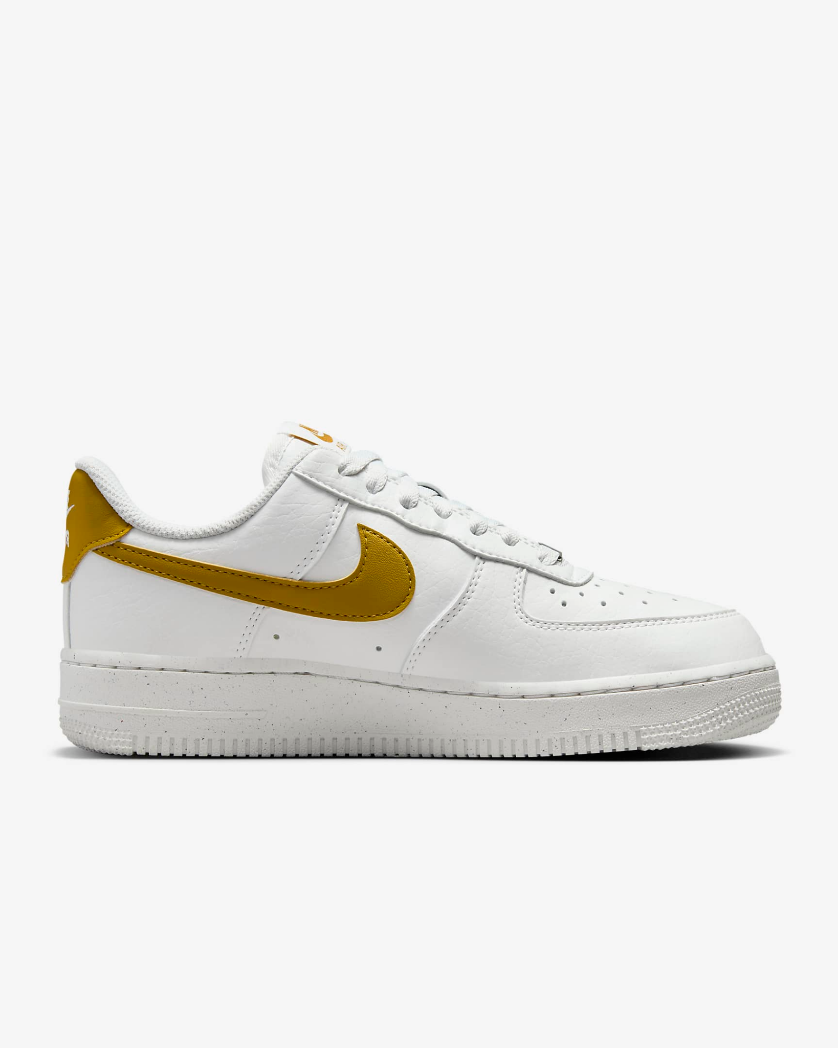  2157 - HÀNG CHÍNH HÃNG - GIÀY NIKE AIR FORCE ONE - WHITE & BRONZINE - CODE: DV3808-101 