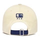  2278 - HÀNG CHÍNH HÃNG - MŨ - NÓN MLB LOGO BOSTON WHITE NAVY 
