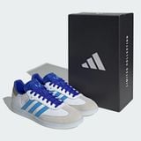 2327 - HÀNG CHÍNH HÃNG - GIÀY ADIDAS SAMBA X MESSI - TRẮNG SỌC XANH - CODE ID3550 