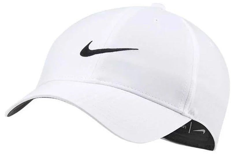  0105 - HÀNG CHÍNH HÃNG - MŨ - NÓN NIKE TRẮNG - SWOOSH ĐEN - CODE 91-BV1076 