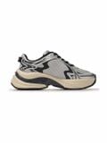  2498 - HÀNG CHÍNH HÃNG - GIÀY MLB RUNNER - XÁM ĐẾ ĐEN - CODE 3ARNSPL4N-50SIS-1 
