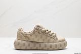  2505 - HÀNG CHÍNH HÃNG - GIÀY MLB CHUNKY CLASSIC BASE BOSTON MONOGRAM - NÂU - CODE: 3ASXCCM4N 