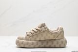  2505 - HÀNG CHÍNH HÃNG - GIÀY MLB CHUNKY CLASSIC BASE BOSTON MONOGRAM - NÂU - CODE: 3ASXCCM4N 