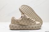  2505 - HÀNG CHÍNH HÃNG - GIÀY MLB CHUNKY CLASSIC BASE BOSTON MONOGRAM - NÂU - CODE: 3ASXCCM4N 