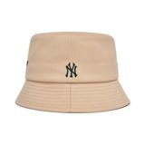  2509 - HÀNG CHÍNH HÃNG - Mũ / Nón MLB Bucket New York Yankees -  Màu Begie 