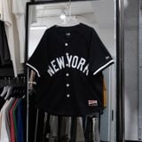  2510 - HÀNG CHÍNH HÃNG - ÁO THUN NEW ERA - SƠ MI BÓNG CHÀY - NEW YORK - ĐEN - CODE: 13585825 