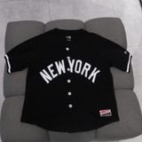  2510 - HÀNG CHÍNH HÃNG - ÁO THUN NEW ERA - SƠ MI BÓNG CHÀY - NEW YORK - ĐEN - CODE: 13585825 