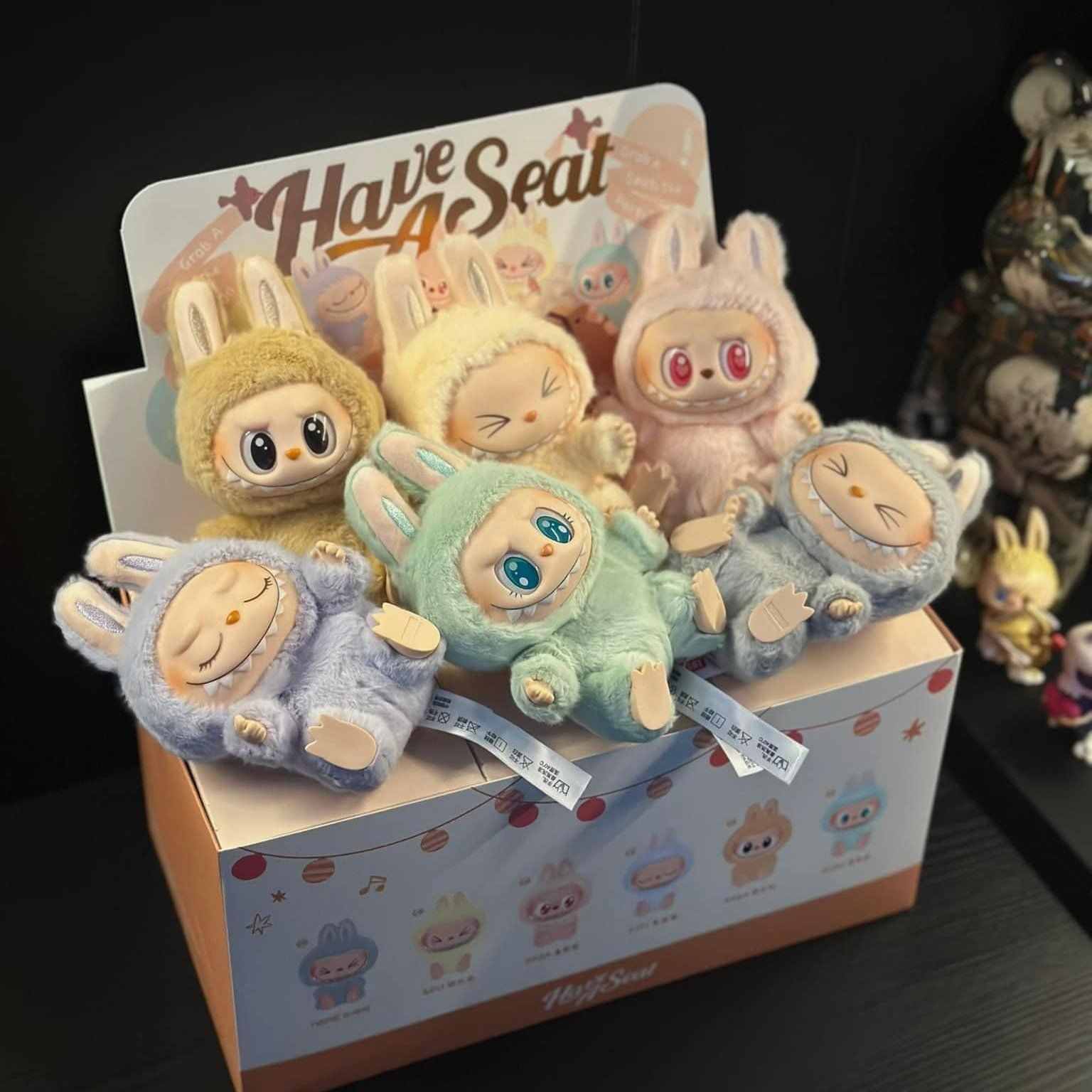 Amazon.com: POP MART The Monsters - Have a Seat Vinyl Plush