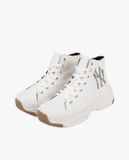  2542 - HÀNG CHÍNH HÃNG - GIÀY MLB CHUNKY HIGH - NY YANKEES - TRẮNG ĐẾ GUM - CODE: 32SHU1111 50I 