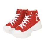  2547 - HÀNG CHÍNH HÃNG - GIÀY MLB CHUNKY HIGH - BOSTON RED SOX - ĐỎ - CODE: 32SHU1011-43R 