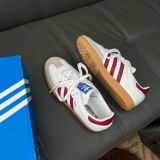 2564 - HÀNG CHÍNH HÃNG - GIÀY ADIDAS SAMBA OG WHITE/ RED *ĐẾ GUM - CODE: IF3813 