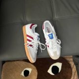  2564 - HÀNG CHÍNH HÃNG - GIÀY ADIDAS SAMBA OG WHITE/ RED *ĐẾ GUM - CODE: IF3813 