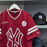  2589 - HÀNG CHÍNH HÃNG - ÁO THUN NEW ERA - JERSEY NEW YORK - ĐỎ ĐÔ - CODE: 13505030 