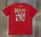  2603 - HÀNG CHÍNH HÃNG - ÁO THUN NEW ERA - RED SOX RẮN - ĐỎ - CODE: 12544741 