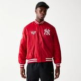  2608 - HÀNG CHÍNH HÃNG - ÁO KHOÁC BOMBER - NY YANKEES - ĐỎ - CODE: 14397946 