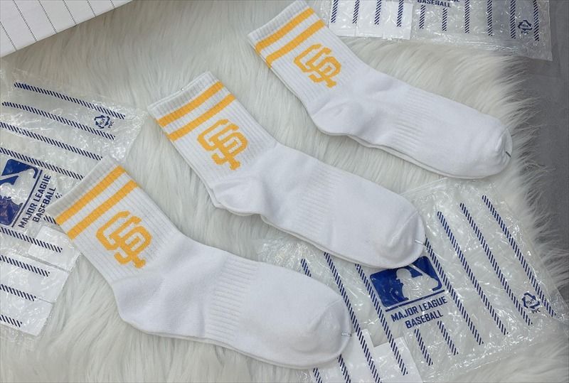  1276- HÀNG CHÍNH HÃNG - VỚ TẤT KOREA X MLB CỔ LỬNG - BOSTON NÂU ĐẤT / VER 2 [ 2023 ] - *WHITE 2 SỌC* 
