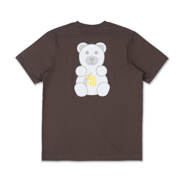  2147 - HÀNG CHÍNH HÃNG - ÁO THUN NEW ERA - SAN DIEGO PADRES BEAR WALNUT REGULAR SHORT SLEEVE - BROWN - CODE: 14148886 