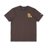  2147 - HÀNG CHÍNH HÃNG - ÁO THUN NEW ERA - SAN DIEGO PADRES BEAR WALNUT REGULAR SHORT SLEEVE - BROWN - CODE: 14148886 