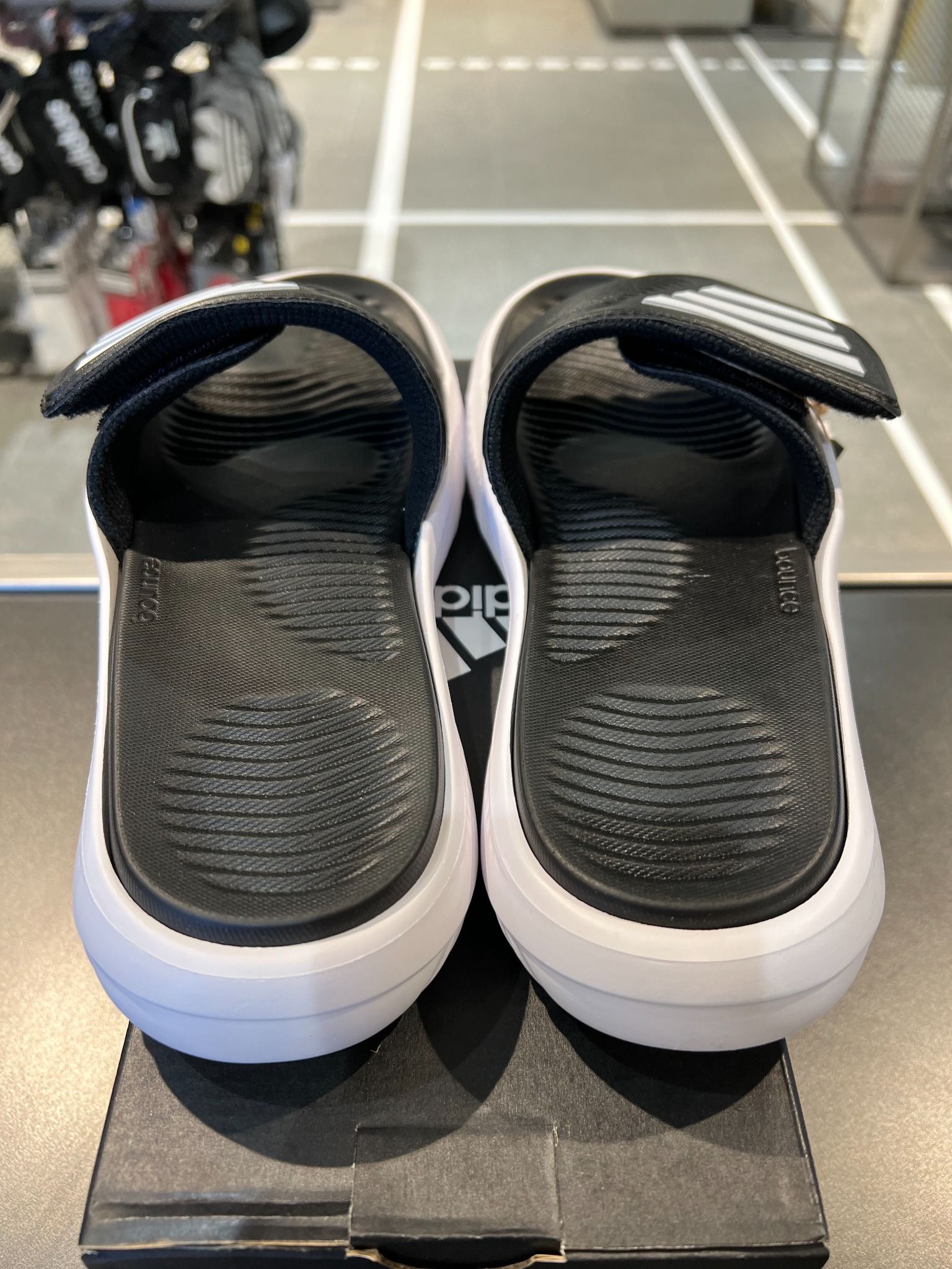  0454 - HÀNG CHÍNH HÃNG Season MỚI - DÉP ADIDAS ALPHABOUCE SLIDE (2.0) - CORE BLACK - *BLACK/WHITE* (2.0) - Code: GY9415 