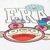  1716 - HÀNG CHÍNH HÃNG - ÁO THUN NEW ERA x TAKASHI MURAKAMI KAIKAI KIKI RELAXED - TRẮNG 