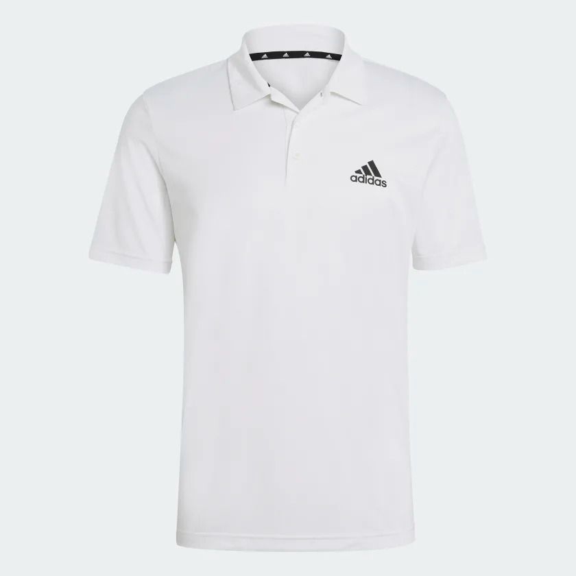  0865 - HÀNG CHÍNH HÃNG - ÁO ADIDAS POLO TRẮNG - * WHITE * CODE : GM2154 