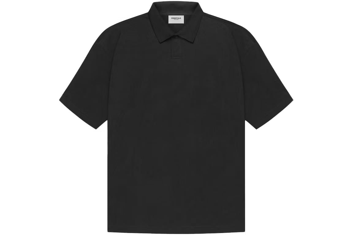  2096 - HÀNG CHÍNH HÃNG - Áo Polo Essentials FOG SS21 - BLACK - ĐEN 