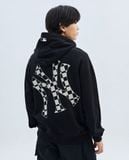  2581 - HÀNG CHÍNH HÃNG - ÁO HOODIE MLB - NY MEGA - ĐEN - CODE: 3AHDO0134 