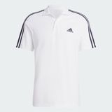  2565 - HÀNG CHÍNH HÃNG - ÁO ADIDAS POLO 2 SỌC LOGO NHỎ TRẮNG - * WHITE * CODE : IC9312 
