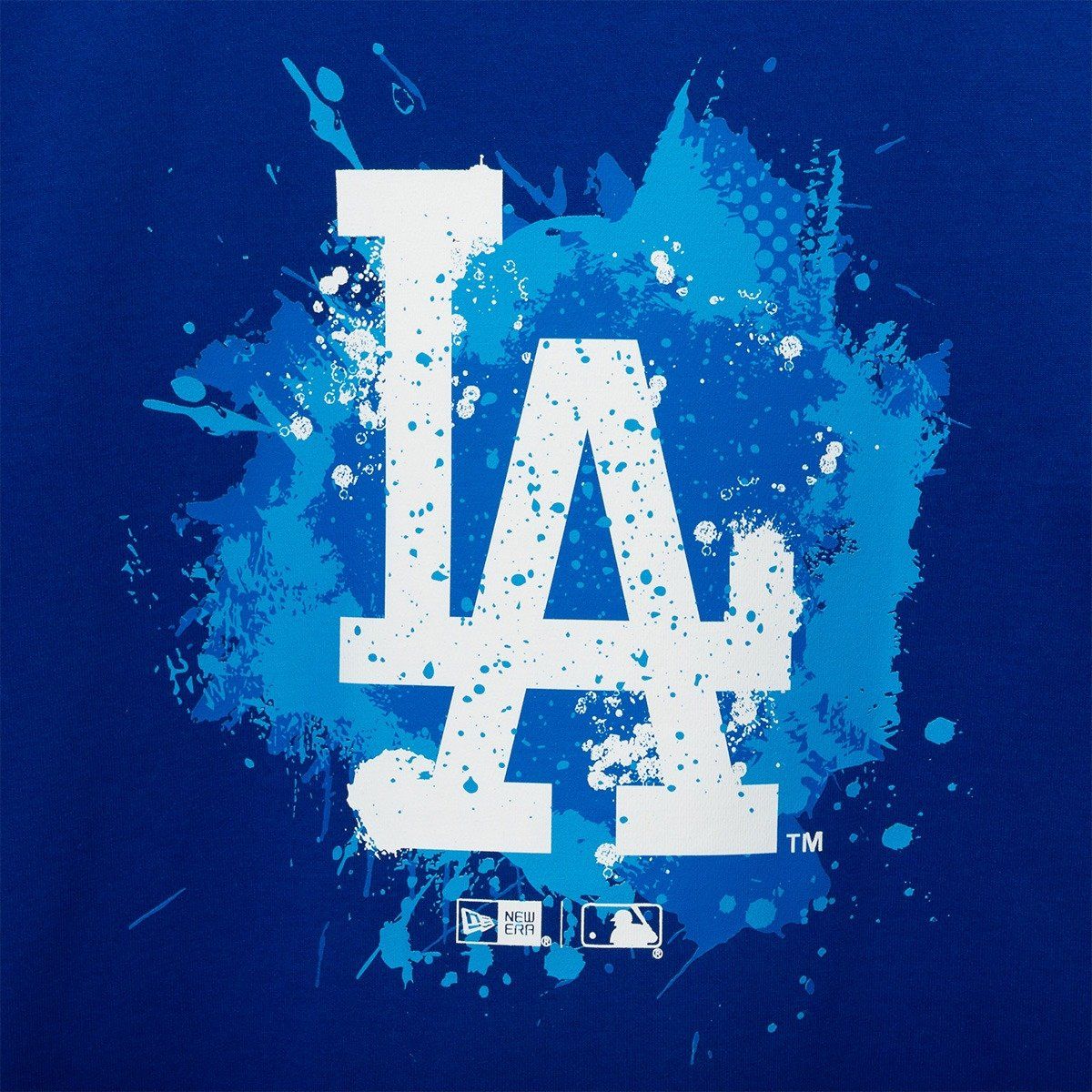  2091 - HÀNG CHÍNH HÃNG - ÁO THUN NEW ERA  - LA VẨY SƠN DODGERS PAINTED T-SHIRT SURF SS24 - CODE:  14179144 