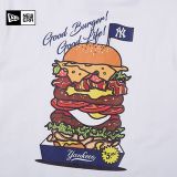  2494 - HÀNG CHÍNH HÃNG - ÁO THUN NEW ERA - YANKEES WHITE SOX BURGER LIFE OAT MILK (WHITE) - CODE: 13527271 