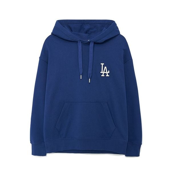  2582 - HÀNG CHÍNH HÃNG - ÁO HOODIE MLB - LA MEGA - XANH - CODE: 3AHDO0134-07RBS 