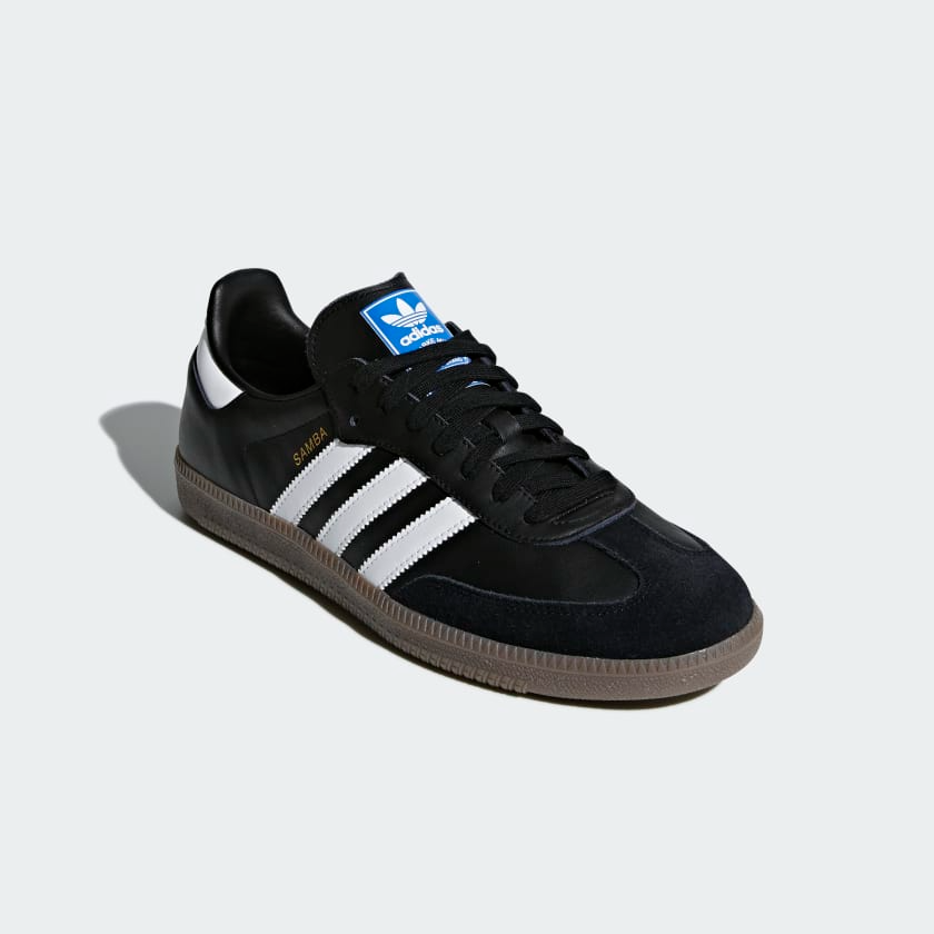  2144 - HÀNG CHÍNH HÃNG - GIÀY ADIDAS SAMBA OG CORE BLACK / CLOUD WHITE / GUM - CODE: B75807 