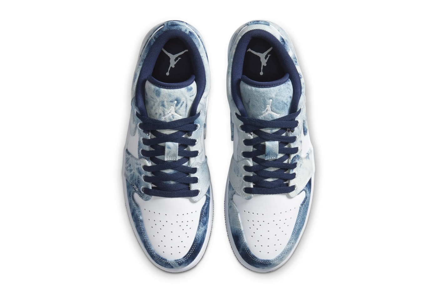  2146 - HÀNG CHÍNH HÃNG - GIÀY NIKE AIR JORDAN 1 LOW - WASHED DENIM - CODE: CZ8455 - 100 