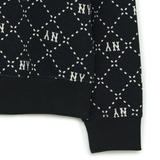  1649 - HÀNG CHÍNH HÃNG - ÁO SWEATER MLB DIA MONOGRAM NEW YORK 