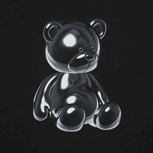  1292 - HÀNG CHÍNH HÃNG - ÁO PHÔNG ACMÉ DE LA VIE ADLV T-SHIRT METAL BEAR SHORT SLEEVE - ĐEN 