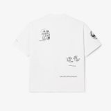  2704 - HÀNG CHÍNH HÃNG - ÁO THUN LACOSTE - LOGO THÊU - TRẮNG - CODE: TH1432 10 001 