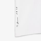  2704 - HÀNG CHÍNH HÃNG - ÁO THUN LACOSTE - LOGO THÊU - TRẮNG - CODE: TH1432 10 001 