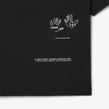  2705 - HÀNG CHÍNH HÃNG - ÁO THUN LACOSTE - LOGO THÊU - ĐEN - CODE: TH1432 10 031 