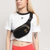  0245 - TÚI ĐEO CHÉO HOT HIT ADIDAS WAIST BAG - *Black/Gold* - Code: GF3200 