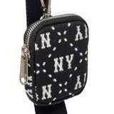  1237 - HÀNG CHÍNH HÃNG - Túi Đeo Chéo MLB Dia Monogram ( Lớn ) Cross New York Yankees - Black  - Code : 3ACRM013N-50BKS 