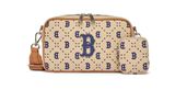  1239 - HÀNG CHÍNH HÃNG - Túi Đeo Chéo MLB Diamond Monogram Jacquard Crossbody Bag - Kem - CODE :3ACRM013N-43SAL 