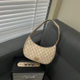  0399 - HÀNG CHÍNH HÃNG - TÚI MLB MONOGRAM HOBO BAG NEW YORK - NÂU - CODE: 32BG33111-50B 