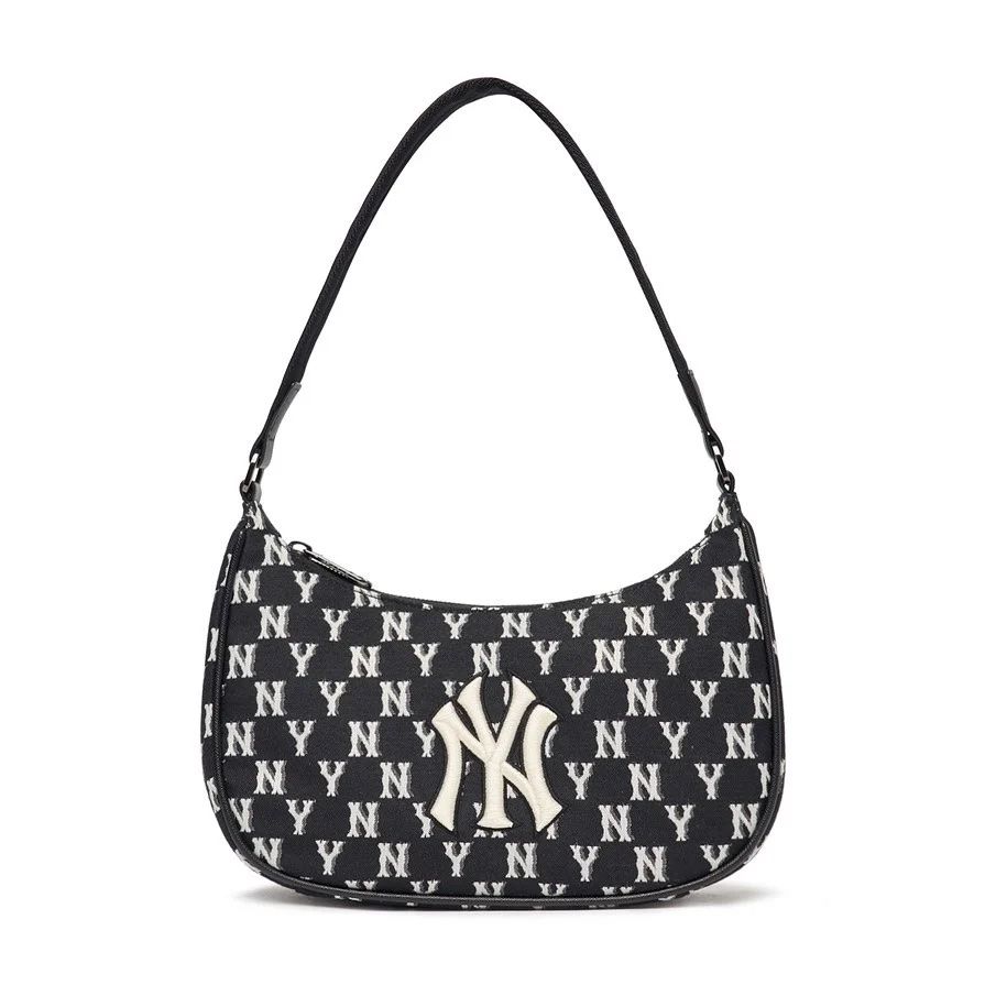 MLB  Túi tote chữ nhật Cube Monogram Small