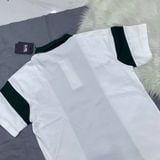  2719 - HÀNG CHÍNH HÃNG - ÁO THUN NEW ERA - POLO SỐ 10 - TRẮNG SỌC GREEN - CODE: 15488871 