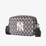  0333 - HÀNG CHÍNH HÃNG - TÚI ĐEO CHÉO MLB Jacquard Cross Bag New York Yankees MONOGRAM - *LIGHTING* - 2023** - Code: 32BGDC011-50L 