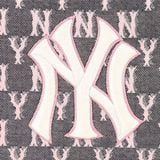  0333 - HÀNG CHÍNH HÃNG - TÚI ĐEO CHÉO MLB Jacquard Cross Bag New York Yankees MONOGRAM - *LIGHTING* - 2023** - Code: 32BGDC011-50L 